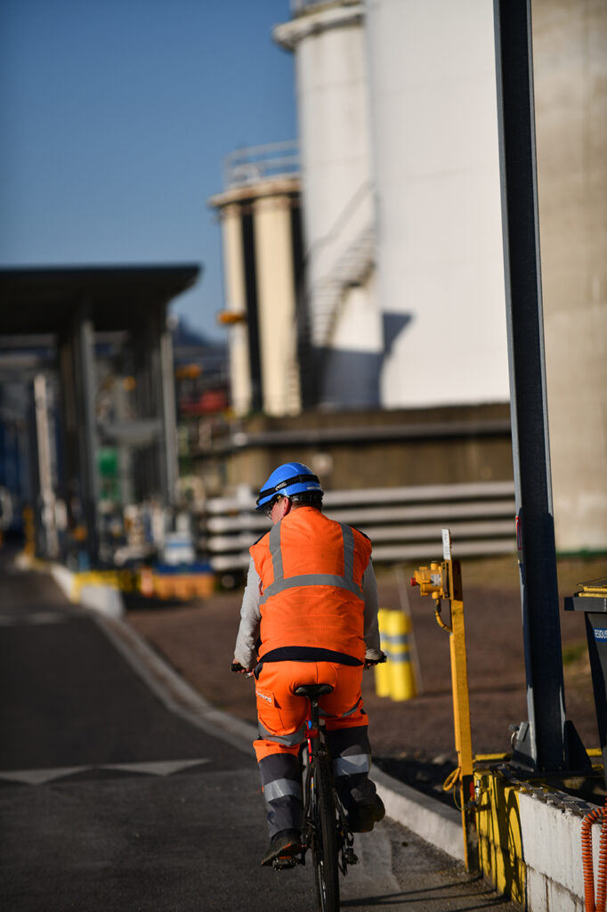 Operator on a bike©Gilles Dacquin